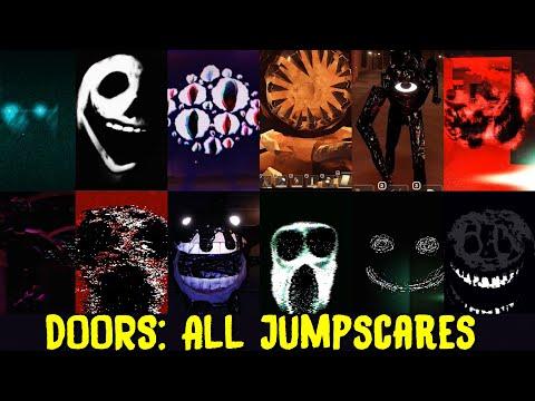 DOORS: Hotel Update - All Jumpscares + New Monsters Jumpscares (Roblox  Showcase ) 