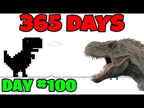 Playing Chrome Dinosaur Game FOR 500 BILLION SCORE! (World Record) thumbnail