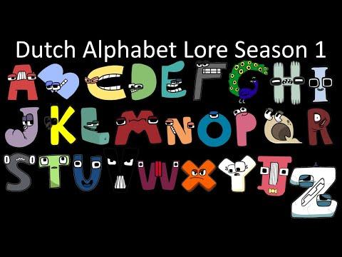 Albanian Alphabet Lore Season 1 - The Fully Completed Series