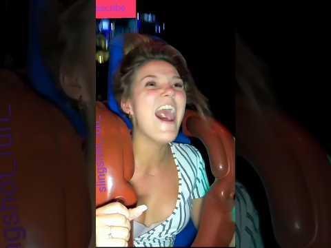 poppes popping out 😱! #slingshot #slingshotride #viral #woman #video thumbnail