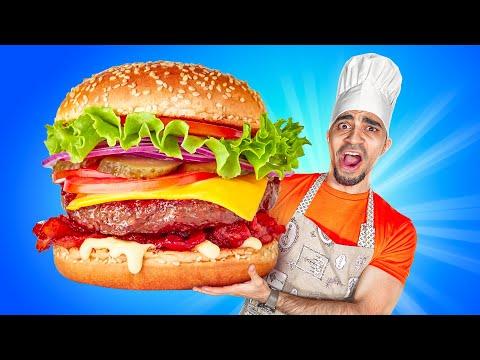 أكبر برجر في العالم 🍔 حجمها يصدم thumbnail