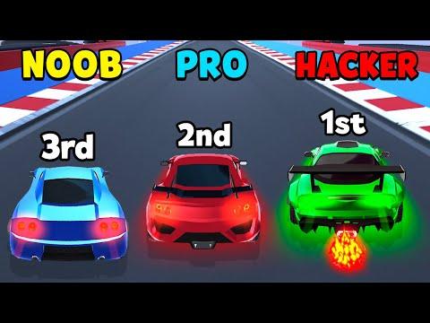 NOOB vs PRO vs HACKER - Race Master 3D thumbnail
