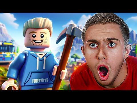 J’EXPLORE MA PREMIÈRE GROTTE ! 😍 (Fortnite Lego) thumbnail