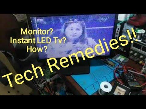 Computer Monitor into Led tv, paano gawin. thumbnail