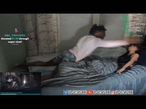iShowSpeed Doll Gets POSSESSED DURING SLEEP STREAM 😂 thumbnail