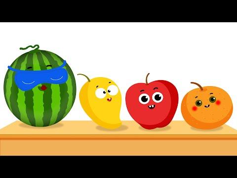 Ten Little Fruits Song + More Nursery Rhymes & Kids Songs by @kidscamp thumbnail