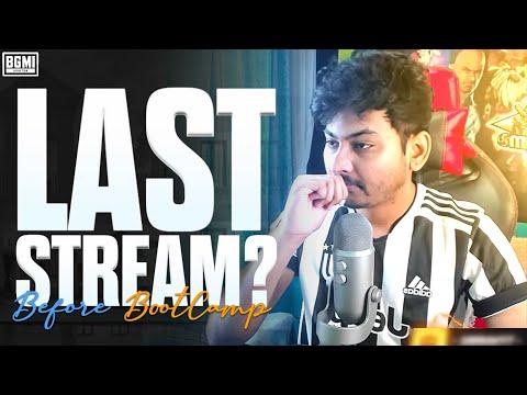 LAST STREAM FROM MY HOUSE | READY FOR BOOTCAMP..? thumbnail