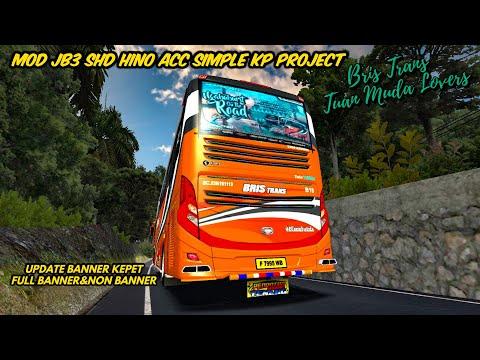 JetBus3+ THR Hino RK Bus – Mod Bus Simulator Indonésia