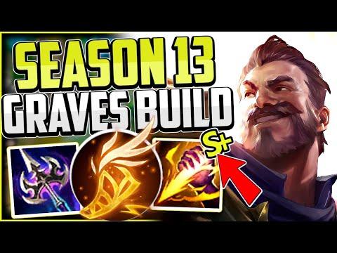 How to Play GRAVES JUNGLE & CARRY FOR BEGINNERS + Best Build/Runes Season 13 League of Legends thumbnail