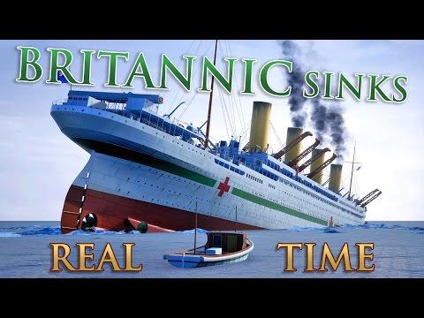 HMHS BRITANNIC SINKS - REAL TIME DOCUMENTARY thumbnail