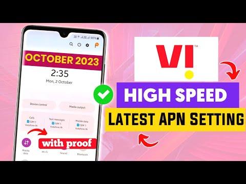 VI APN Settings For Fast Internet | VI Network Problem | How To Increase VI Speed | Vodafone APN thumbnail