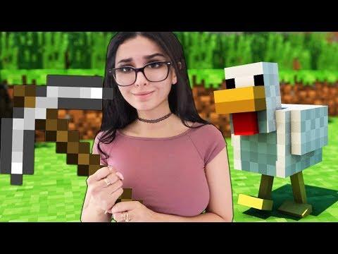 Playing Minecraft For The FIRST Time thumbnail