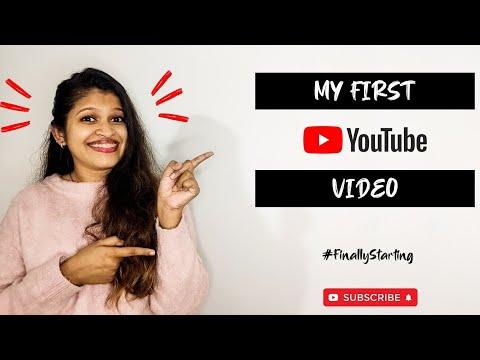 MY FIRST YOUTUBE VIDEO #story thumbnail