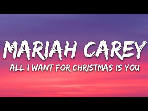 Mariah Carey - All I Want For Christmas Is You (Lyrics) thumbnail