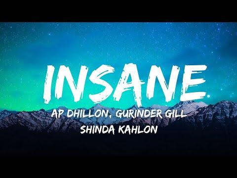 Insane (Lyrics) - Ap Dhillon | Gurinder Gill | Shinda Kahlon | GMINXR thumbnail