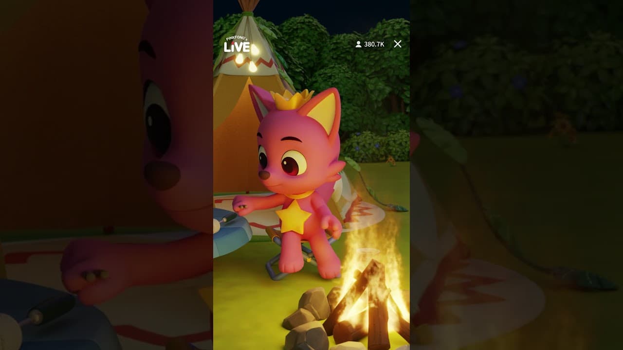 ๐ด AO VIVO do Pinkfong #shorts