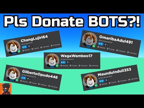 BOTS Taking Over PLS DONATE?! |💸Pls Donate💸 thumbnail