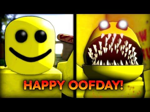ROBLOX - Happy Oofday! - ALL ENDINGS thumbnail