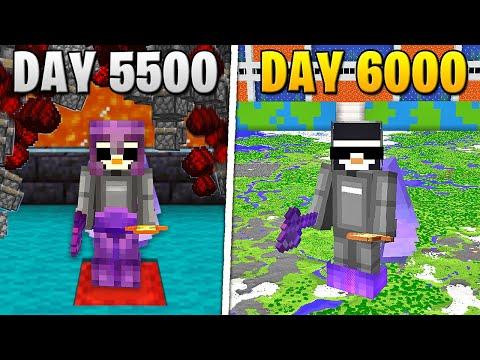 I Survived 6,000 Days in HARDCORE Minecraft... thumbnail