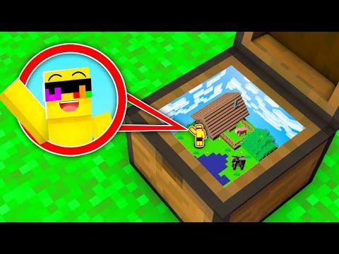 My TINY SECRET SPOT In Minecraft Hide And Seek! thumbnail