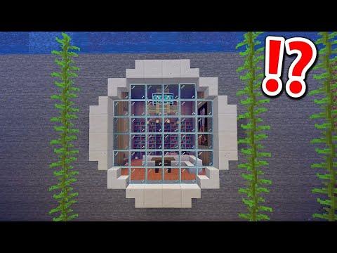 How To Build A Modern Underwater Secret Base in Minecraft thumbnail