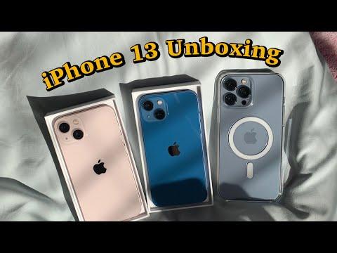 iPhone 13 UNBOXING - BLUE! 