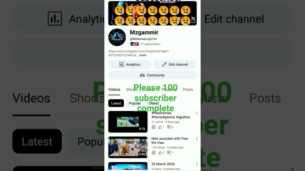 Channel Banner