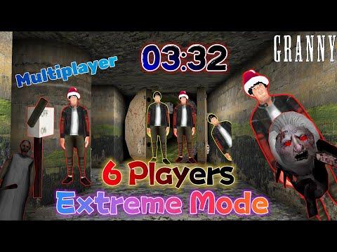 Granny Multiplayer - Extreme Mode With 6 Players! (Sewer Escape Speedrun In 03:32) thumbnail
