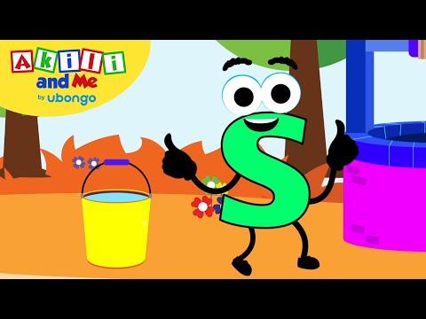 Learn Letter S! | The Alphabet with Akili | Cartoons for Preschoolers thumbnail