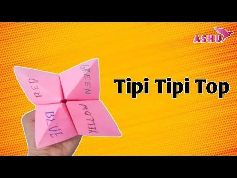 Let's Make Tipi Tipi Top | How To Make Tipi Tipi Top I Origami FORTUNE TELLER  #craft #art thumbnail