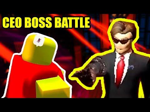 BEATING the NEW CEO BOSS BATTLE | Roblox Jailbreak thumbnail