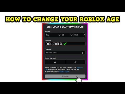 How To CHANGE Your Roblox AGE If Under 13 (Change Birthday Roblox) thumbnail