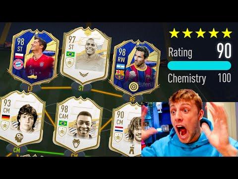 MY BEST DRAFT EVER ON FIFA 21!! - 190 RATED FUT DRAFT CHALLENGE thumbnail