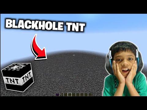 BLACK HOLE TNT destroyed my minecraft world thumbnail