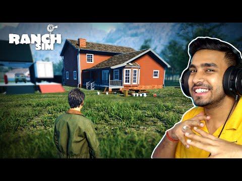I BUILD A BIG FARM HOUSE | RANCH SIMULATOR GAMEPLAY #15 thumbnail