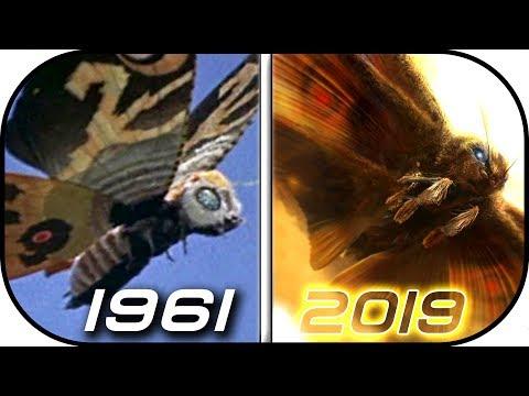 EVOLUTION of MOTHRA in Movies & TV (1961-2019) Godzilla king of monsters 2019 movie scene trailer 2 thumbnail