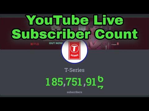 YouTube Realtime Subscriber Count thumbnail