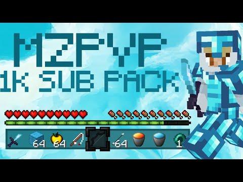 Mzpvp 1k sub PACK RELEASE (McPe) thumbnail