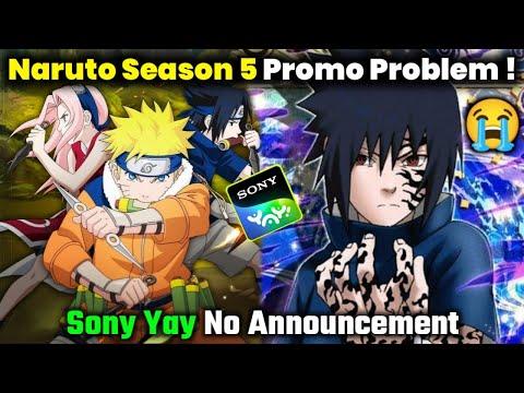 😨 Naruto Season 5 6 7 8 Promo Problem On Sony Yay | Naruto Season 5 Update | Naruto in hindi thumbnail