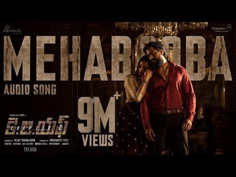 Mehabooba Song (Telugu) | KGF Chapter 2 | RockingStar Yash | Prashanth Neel | Ravi Basrur | Hombale thumbnail