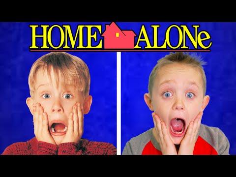 Home Alone! Full Movie Recreated by Kids Fun TV (Part 1) thumbnail