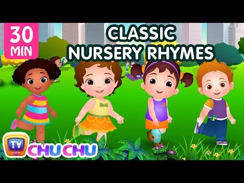 ChuChu TV Classics - Head, Shoulders, Knees & Toes Exercise Song + More Popular Baby Nursery Rhymes thumbnail