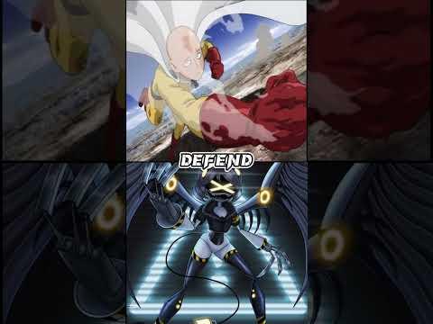 N, Uzi, and V vs Saitama (Murder Drones vs One Punch Man) - Cartoon vs Anime thumbnail