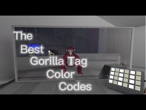 The Best Gorilla Tag Color Codes! #gorillatag thumbnail