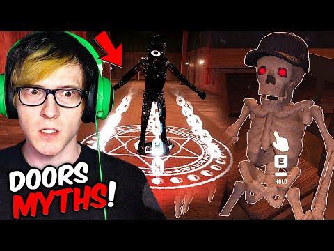 Roblox Doors Myths - Bob Jumpscare and Can we use the crucifix to get behind Seek? thumbnail