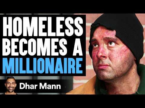 HOMELESS Becomes A MILLIONAIRE, What Happens Next Is Shocking | Dhar Mann thumbnail