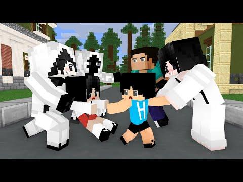 HEEKO LOVE STORY (HEROBRINE FAMILY AND ENTITY FAMILY) - Minecraft Animation thumbnail
