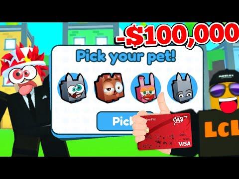 i SPENT $100,000 on SCAMMERS FAKE Pet Simulator X ROBLOX GAME (DIGITO) thumbnail