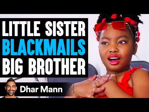 Little Sister BLACKMAILS Big BROTHER, She Lives To Regret It | Dhar Mann thumbnail