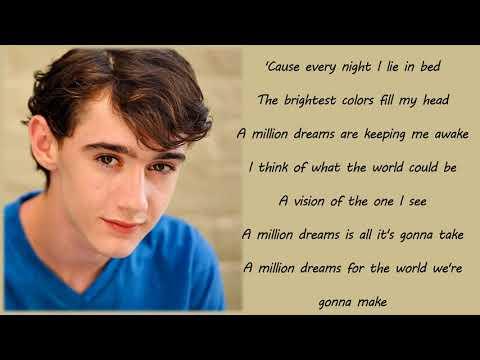Ziv Zaifman, Hugh Jackman, Michelle Williams - A Million Dreams (Lyrics & Pictures) thumbnail